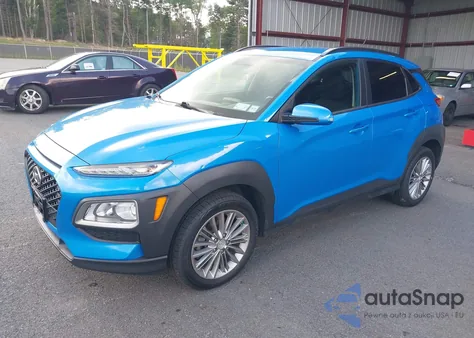 2018 Hyundai Kona Sel z USA, uszkodzony, nr VIN KM8K2CAA0JU147940